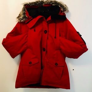 Winter jacket Ecko Red XL woman